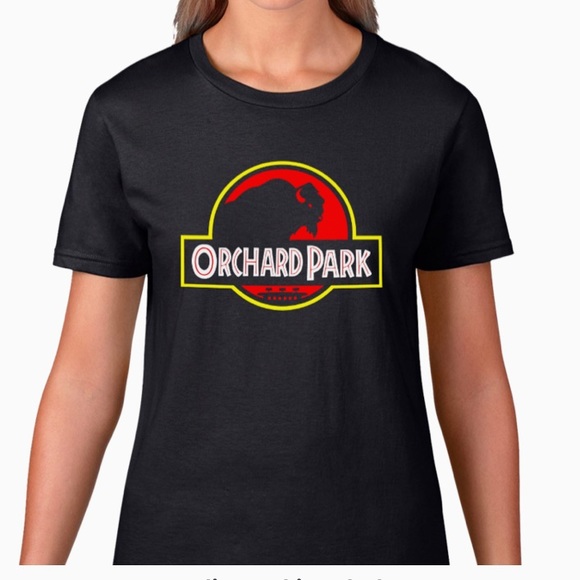 26 Shirts Tops - Buffalo Bills / Jurassic Park themed shirt